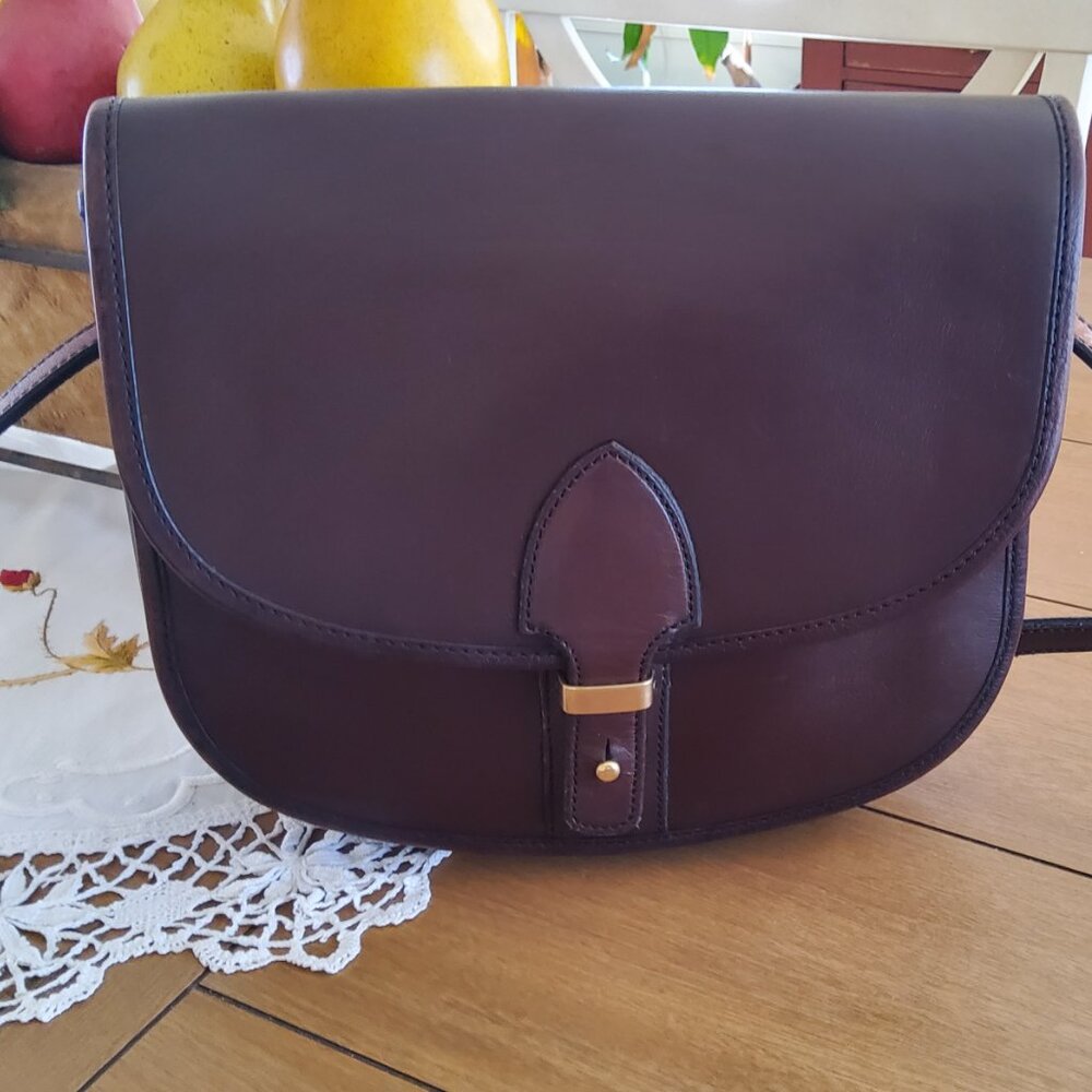 Gorgeous Handmade Leather Bag by Hans Oster for BAR